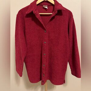 Au Coton Vintage Terry Shacket – Size M/L (Oversized Fit)